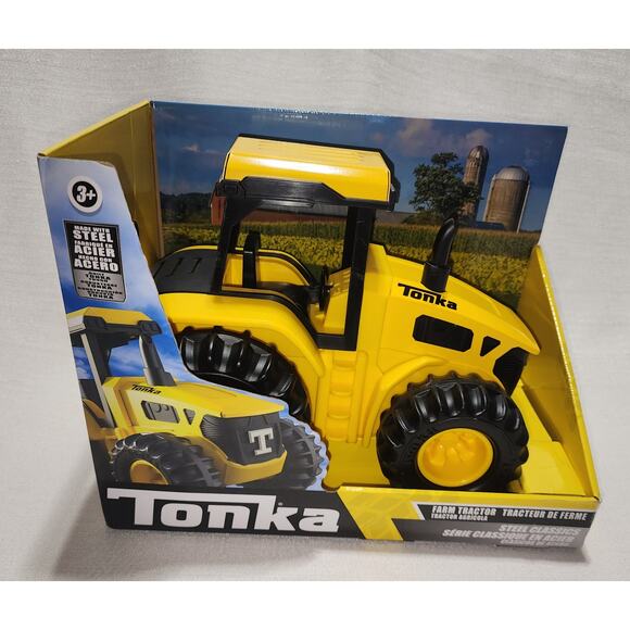 Tonka farm tractor steel classic
